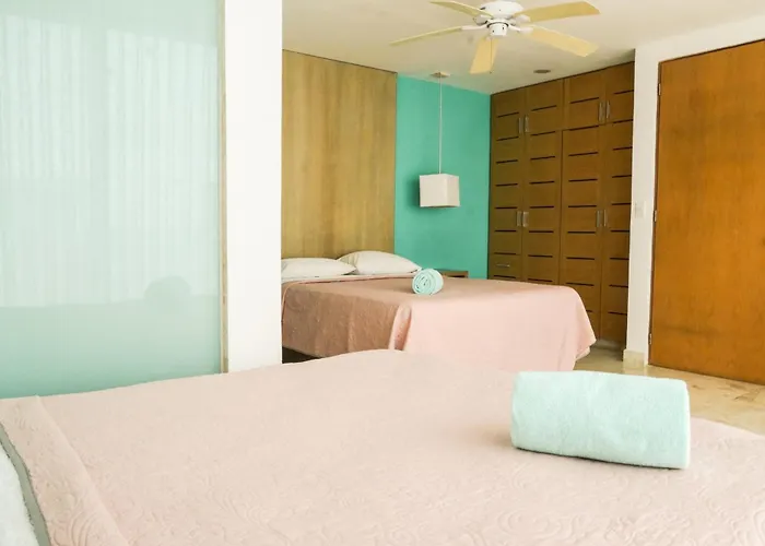 Penthouse Terrace Excellet Wifi Downtown Apartment Playa del Carmen